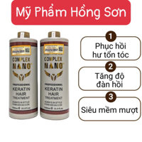 Kem hấp ủ tóc keratin nano complex 1000ml Mẫu Mới 2021