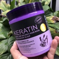 Kem hấp, ủ tóc phục hồi chuyên sâu Keratin Hàn Quốc 1000ml