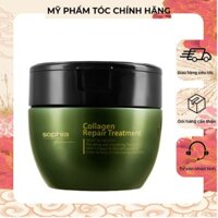 Kem hấp ủ tóc phục hồi tóc Collagen Sophia Repair Treatment Platinum, phục hồi tóc khô sơ hư tổn BLA HAIR SHOP