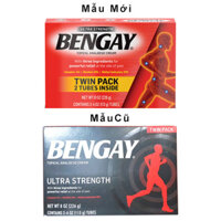 Kem Hỗ Trợ Xoa Bóp Giảm Đau Xương Khớp Bengay Ultra Strength 113g x 02 tuýp Mỹ