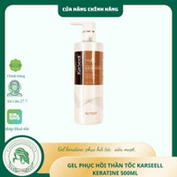 Kem hoặc gel Phục hồi Keratin tóc nát – Karseell Maca 500ml