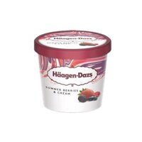 Kem Hỗn Hợp Dâu Rừng & Kem Tươi Haagen-Dazs 100Ml