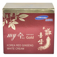 Kem Hồng Sâm Dưỡng Trắng Da Red Ginseng White Cream My Gold 50ml