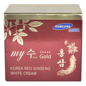 Kem hồng sâm My Gold Korea Red Ginseng White Cream 50ml