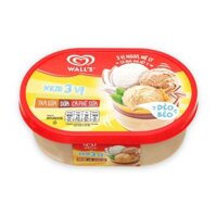 Kem hộp 3 vị trà sữa, dừa, cà phê sữa Wall'S hộp 380g