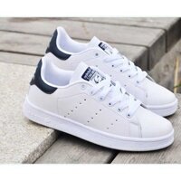 [KÈM HỘP+LỌ VỆ SINH + TẤT ] GIÀY ADIDAS STANSMITH ĐEN TRẮNG NAM NỮ