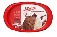 Kem hộp Merino chocolate vani 900ml