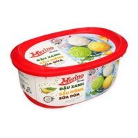 Kem hộp Merino mix 3 vị đậu xanh, sầu riêng, sữa dừa 900ml
