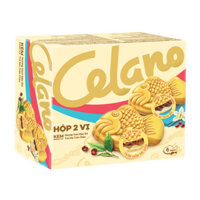 Kem hộp Multipack bánh cá 2 vị vani đậu đỏ và trà sữa trân châu Celano 600ml (1 Hộp)