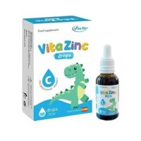 Kẽm hữu cơ nhỏ giọt Vita ZinC VITALIFE Chai 30ml Cho Bé Ăn Ngon Tăng Cân, Tăng Sức Đề Kháng