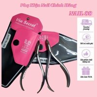 Kềm Inox VIA D01-D02 cao cấp không rỉ sét cao cấp cắt da tay dùng trong làm móng nail (kìm cắt da)