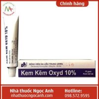 Kem Kẽm Oxyd 10% Viện Da Liễu Trung Ương