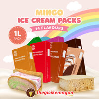 Kem kẹp Singapore Hawker Pack (1L) + 8 cặp bánh xốp