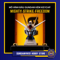 [KÈM KEYCAP, LED] MINERVA 1/100 MIGHTY STRIKE FREEDOM HEAD (MG 8802 MC METAL BUILD) - mô hình đầu gundam bàn phím cơ