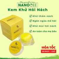 Kem Khử Mùi Hôi Nách, Thâm Nách, Ngăn Mồ Hôi Nách, Làm Khô Nách NANOCEE [Che Tên Sản Phẩm]