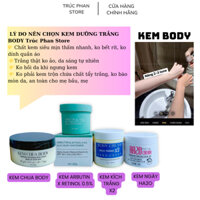 Kem kích trắng da body, Kem Dưỡng Ẩm Body Lotion Dưỡng Thể Trắng Da ( Kem arbutin/Kem chua body/Kem ngày HA2o/Kem kích)