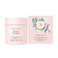 Kem Kích Trắng Nâng Tone Bảo Vệ Da Weilaiya White Tone-Up Body Cream SPF30 PA+++ 200g