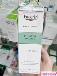 Kem Kiềm Dầu Eucerin Pro Acne A.I. Matt Fluid 50ml Chính Hãng Giá Bao Nhiêu?