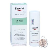 Kem Kiểm Soát Dầu Cho Da Mụn Eucerin - Pro ACNE Solution A.I Matt Fluid 50ml