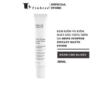 Kem kiểm soát dầu, giảm thiểu lỗ chân lông Paula's Choice Shine Stopper Instant Matte Finish 30ml