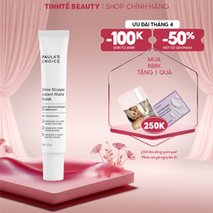 Kem kiểm soát dầu, giảm thiểu lỗ chân lông Paula's Choice Shine Stopper Instant Matte Finish 30ml