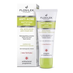 Kem kiểm soát dầu và điều tiết nhờn Floslek Mattifying Cream - 50ml