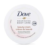 Kem làm đẹp da mặt, tay và cơ thể dành cho da thường đến khô Dove Nourishing Body Care 150ml (Mỹ)