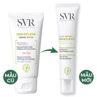 Kem Làm Giảm Mụn Và Chống Nắng SVR Sebiaclear Crème SPF 50 Tuýp - SPF50