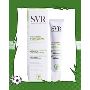 Kem làm giảm mụn và chống nắng SPF50, không gây nhờn da SVR Sebiaclear Crème Spf 50 50ml