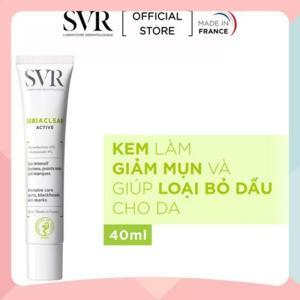 Kem làm giảm mụn và giúp loại bỏ dầu cho da SVR Sebiaclear Active 40ml