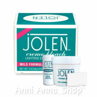 Kem Làm Nhạt Màu Lông Mày Jolen Creme Bleach Mild Formula