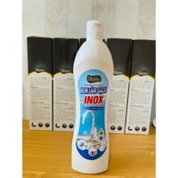 KEM LÀM SẠCH INOX CHAI 600g - Xử lý inox bị cháy acid, Đánh bóng, Làm sạch cặn canxi trên inox