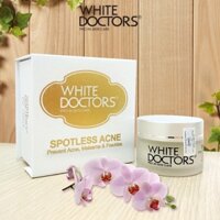 Kem Làm Sạch Mụn Và Trắng Da White Doctors Spotless Acne 25g