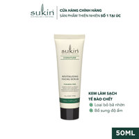 Kem Làm Sạch Tế Bào Chết Da Mặt Sukin Signature Revitalising Facial Scrub 50ml LazadaMall