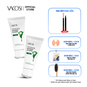 Kem làm trắng vùng da dưới cánh tay Vacosi Whitening Armpit Cream 30ml