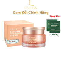 Kem Lanci Whitening Cream Hàn Quốc 50ml bôi ban ngày dưỡng trắng da mặt sâu bên trong