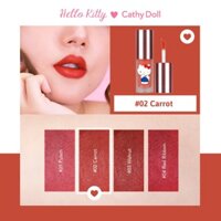 Kem Lì Và Má Hồng Hello Kitty Cathy Doll Lip & Cheek Matte Mousse 4g