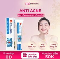Kem Liền Phẳng Mờ Sẹo Rỗ, Sẹo Lồi Lõm ANTI ACNE - Kem ANTI ACNE Lành Sẹo Rỗ, Sẹo Lõm, Sẹo Lâu Năm