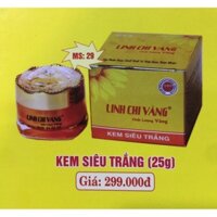 Kem Linh Chi Vàng Siêu Trắng 25g