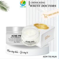 Kem loại bỏ mụn mờ thâm White Doctor Acne Pro 25g