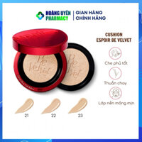 [Kèm lõi Refill] Phấn Nước Espoir Pro Tailor Be Velvet Cover Cushion SPF 34 PA++ (Cushion Espoir)