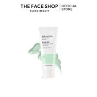 Kem Lót Air Cotton Make Up Base SPF30 PA++ TheFaceShop 01 Mint