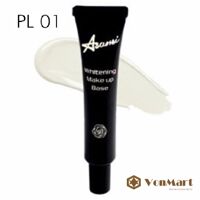 Kem lót Asami Whitening Make Up Base, che phủ, se khít lỗ chân lông, kiềm dầu, da sáng mịn