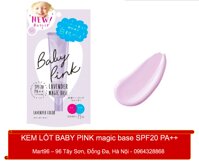 Kem lót Baby Pink Lavender Magic Base SPF 28 PA+++ 20g