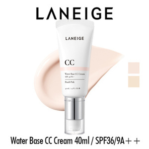 Kem lót hiệu chỉnh sắc da sáng hồng,tự nhiên Laneige Water Base CC Cream 40ml