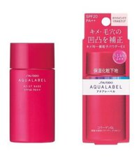 Kem lót Shiseido aqualabel Moist Base màu đỏ
