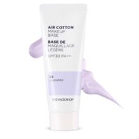 Kem Lót The Face Shop Air Cotton Makeup Base SPF30