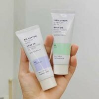 Kem lót The Face Shop Air Cotton Makeup Base 35g