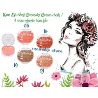 Kem Má hồng Canmake Cream cheek 4 màu nguyên bản gốc dạng kem loại không có lấp lánh
