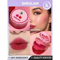 Kem má hồng và son Very Cherry SHEGLAM sẵn